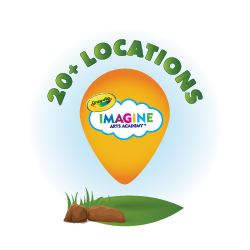 An illustration of location icon with 20 plus locations written over it